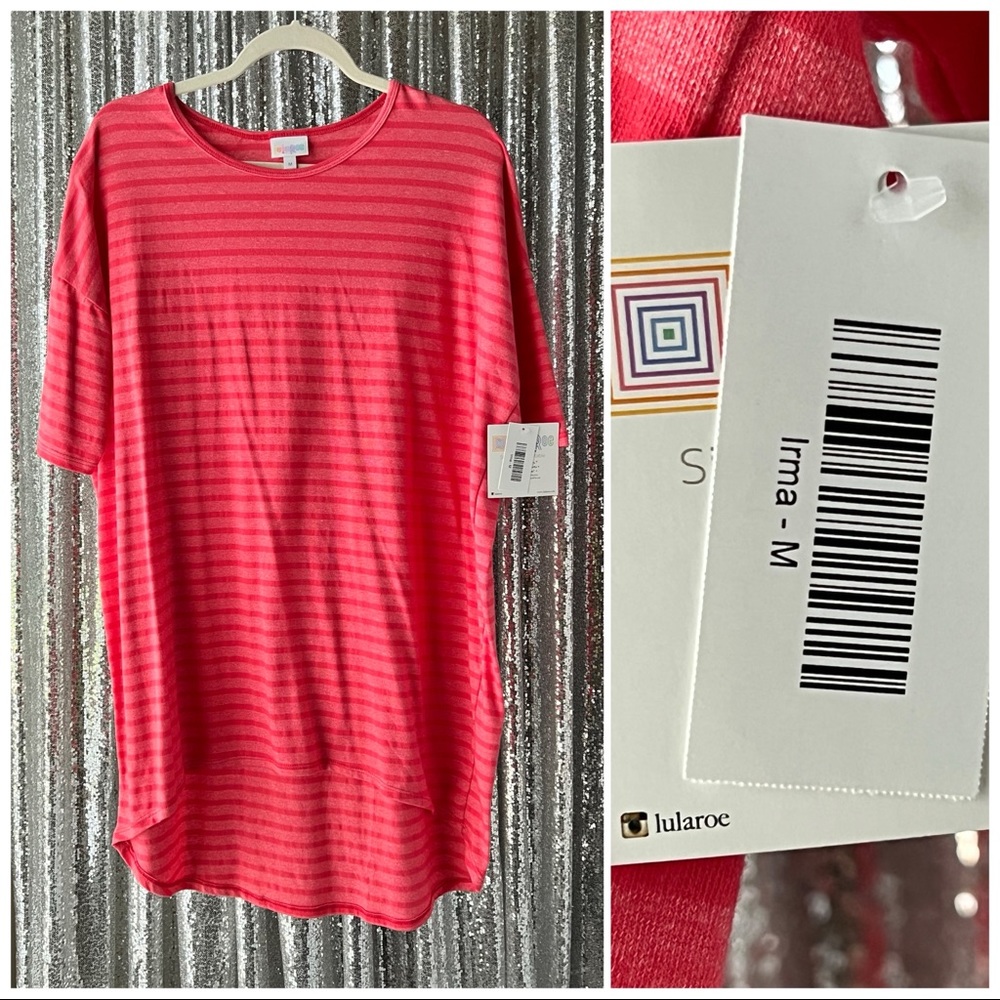 NWT Pink LuLaRoe Irma